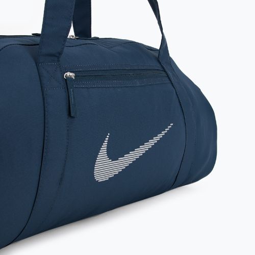 Moteriškas treniruočių krepšys Nike Gym Club 24 l armory navy/ armory navy/ metallic silver