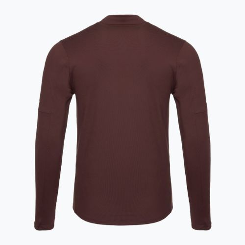 Vyriški bėgimo marškinėliai ilgomis rankovėmis Nike Dri-FIT Element 1/2-Zip burgundy crush