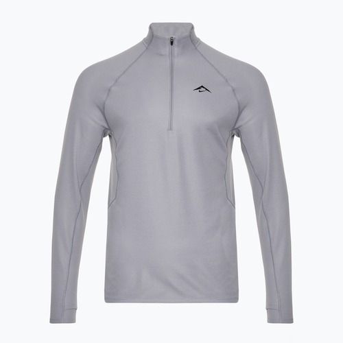 Vyriškas bėgimo džemperis Nike Trail Dri-Fit 1/2 Zip cement grey/black