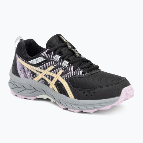 Vaikiški bėgimo batai ASICS Gel-Venture 9 GS black/light orange