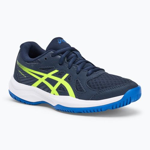 Vaikiški batai ASICS Upcourt 6 GS midnight/safety yellow