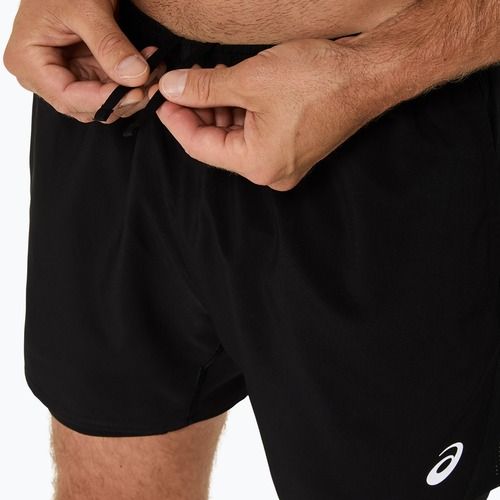 Vyriški bėgimo šortai ASICS Core 2N1 5IN performance black/performance black