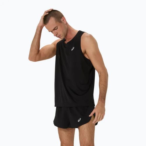 Vyriškas bėgimo tank topas ASICS Core Singlet performance black