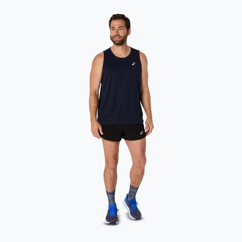 Vyriškas bėgimo tank topas ASICS Core Singlet midnight