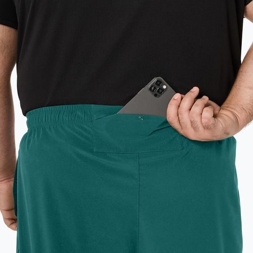 Moteriškos bėgimo kelnės ASICS Core Woven rainy lake