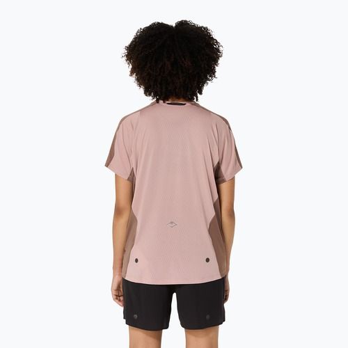 Moteriški begimo marškinėliai ASICS Fujitrail Elite Top neutral pink/taupe grey