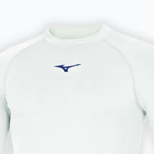Vyriški bėgimo marškinėliai ilgomis rankovėmis Mizuno Uni Core white/ navy