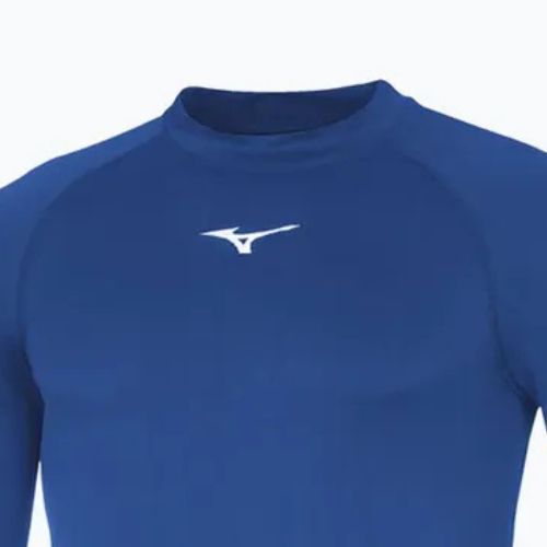 Vyriški bėgimo marškinėliai ilgomis rankovėmis Mizuno Uni Core royal/ white