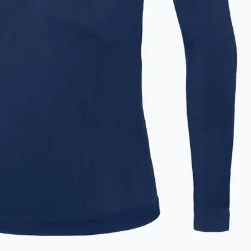 Vyriški bėgimo marškinėliai ilgomis rankovėmis Mizuno Uni Core navy/ white