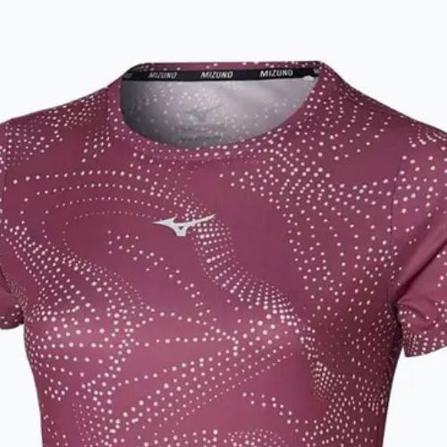 Moteriški bėgimo marškinėliai Mizuno Impulse Core Graphic Tee violet quartz