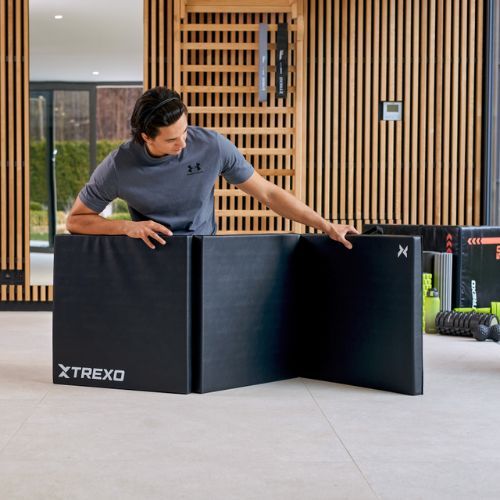 Gimnastikos čiužinys XTREXO juodas