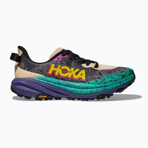 Moteriški bėgimo batai HOKA Speedgoat 6 oatmeal/mountain iris