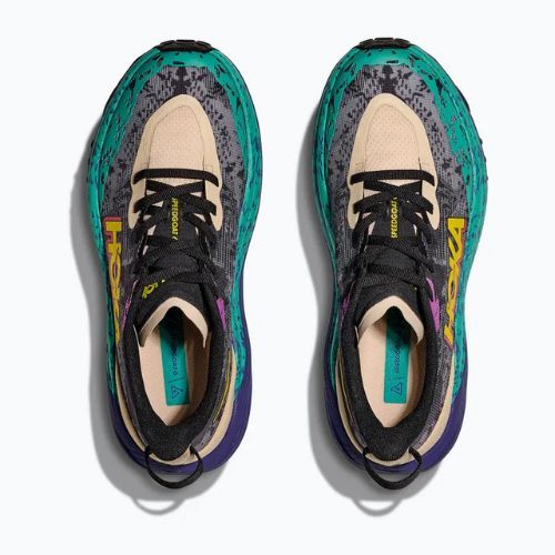 Moteriški bėgimo batai HOKA Speedgoat 6 oatmeal/mountain iris