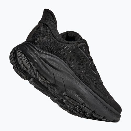 Moteriški bėgimo bateliai HOKA Clifton 10 black/black