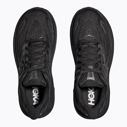 Moteriški bėgimo bateliai HOKA Clifton 10 black/black