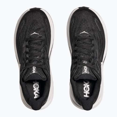 Moteriški bėgimo bateliai HOKA Clifton 10 black/white