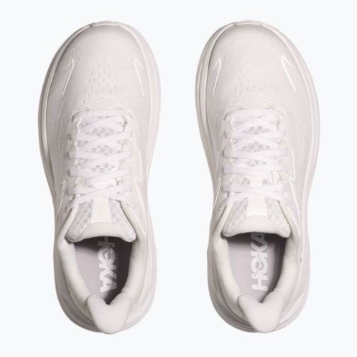 Moteriški bėgimo bateliai HOKA Clifton 10 white/white