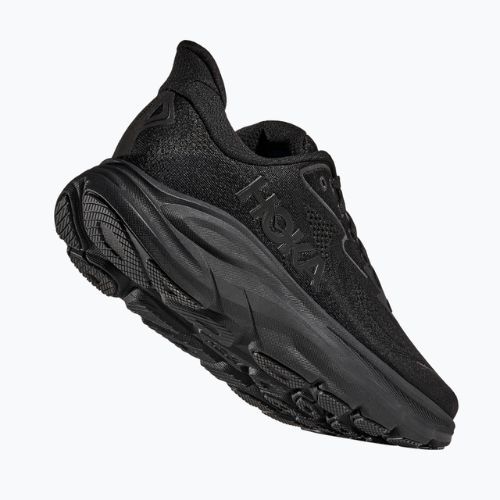 Vyriški bėgimo bateliai HOKA Clifton 10 X-Wide black/black