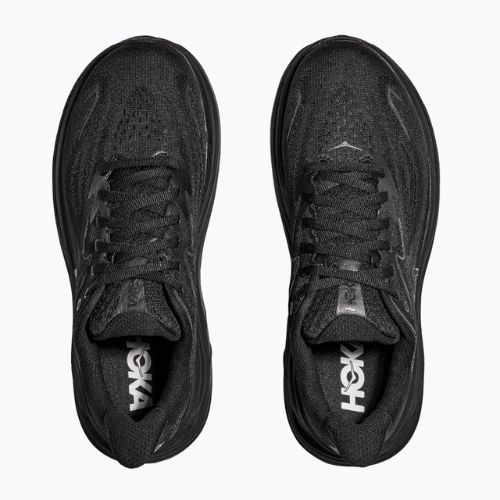 Vyriški bėgimo bateliai HOKA Clifton 10 black/black