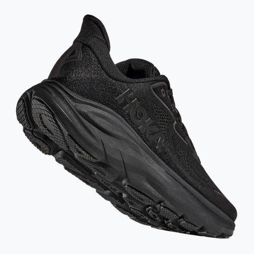 Vyriški bėgimo bateliai HOKA Clifton 10 black/black