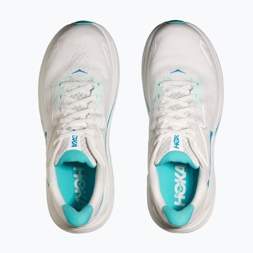 Vyriški bėgimo bateliai HOKA Clifton 10 white/skyward blue