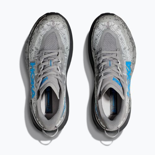 Vaikiški bėgimo batai HOKA Speedgoat 6 galactic grey/hoka blue