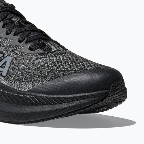 Vaikiški bėgimo batai HOKA Mach 6 black/black
