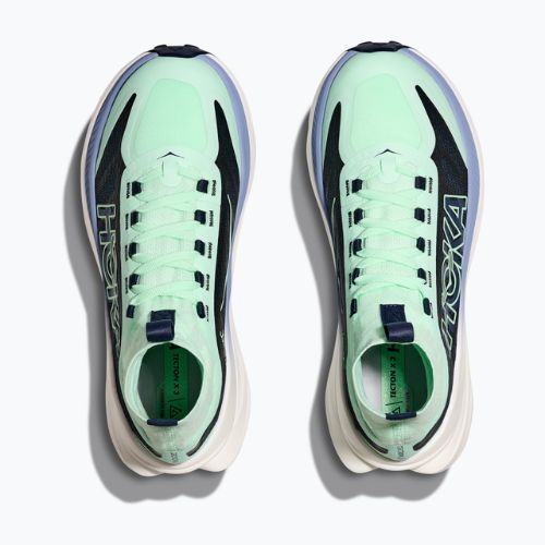 Moteriški bėgimo batai HOKA Tecton X 3 mint fluorite/varsity navy