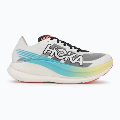 Bėgimo batai HOKA Rocket X 2 yuzu/cielo blue