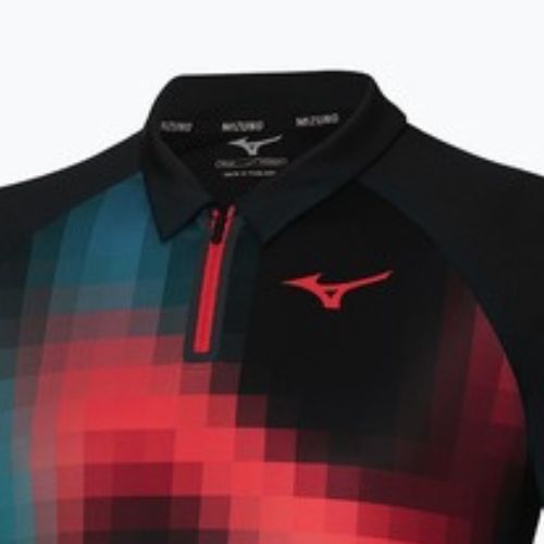 Vyriški marškinėliai Mizuno Frontier Shadow Polo black