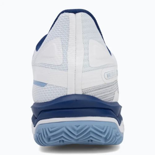 Moteriški teniso batai Mizuno Wave Exceed Light 2 CC white/ bellwether blue/ bel air blue