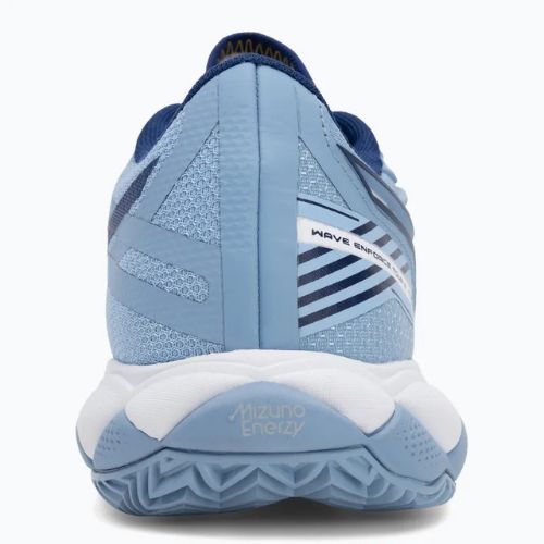 Moteriški teniso batai Mizuno Wave Enforce Tour 2 CC bel air blue/ white/ bellwether blue