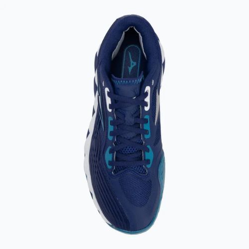 Vyriški teniso batai Mizuno Wave Enforce Tour 2 CC bellwether blue/ white/ fjord blue