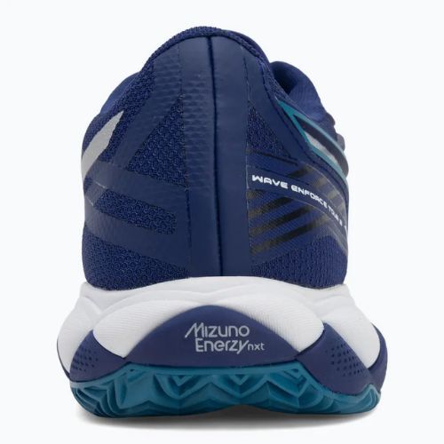 Vyriški teniso batai Mizuno Wave Enforce Tour 2 CC bellwether blue/ white/ fjord blue