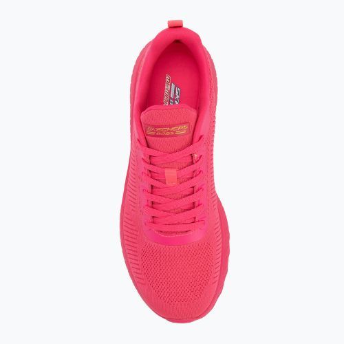 Moteriški batai SKECHERS Bobs Squad Chaos Cool Rythms pink