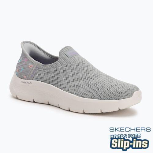 Moteriški batai SKECHERS Go Walk Flex Sunset Rose gray/lavender