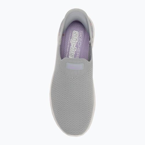 Moteriški batai SKECHERS Go Walk Flex Sunset Rose gray/lavender