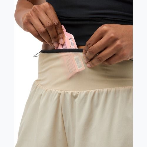 Moteriški bėgimo šortai HOKA Skyglide oatmeal