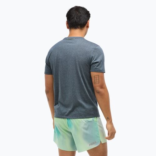 Vyriški bėgimo marškinėliai HOKA GlideTech varsity navy