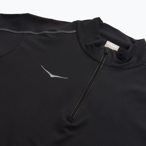 Vyriškas bėgimo džemperis HOKA GlideTech Quarter Zip black