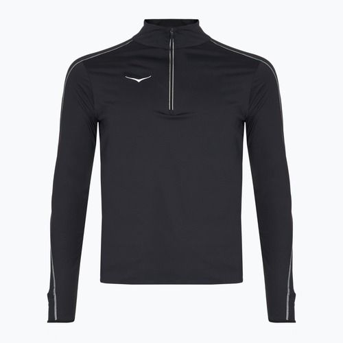 Vyriškas bėgimo džemperis HOKA GlideTech Quarter Zip black