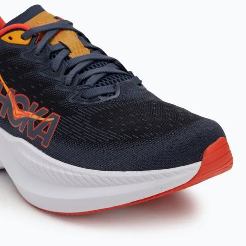 Vyriški bėgimo batai HOKA Mach 6 varsity navy/nautical dusk