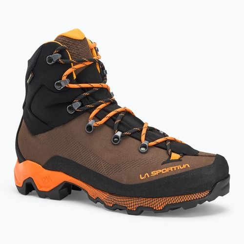 Vyriški trekingo batai La Sportiva Aequilibrium Trek GTX chocolate/papaya