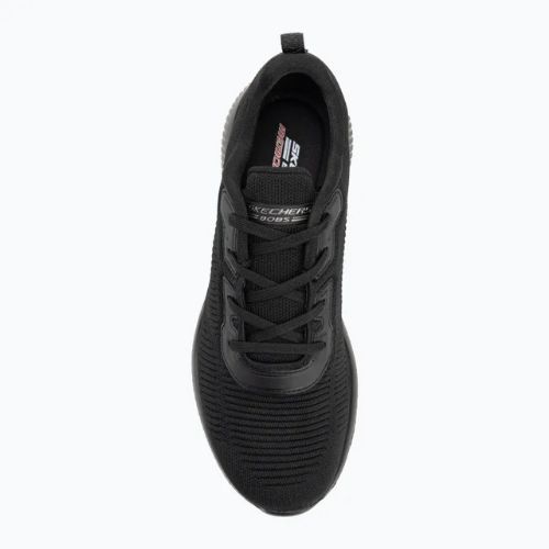 Moteriški batai SKECHERS Bobs Sport Squad Tough Talk black
