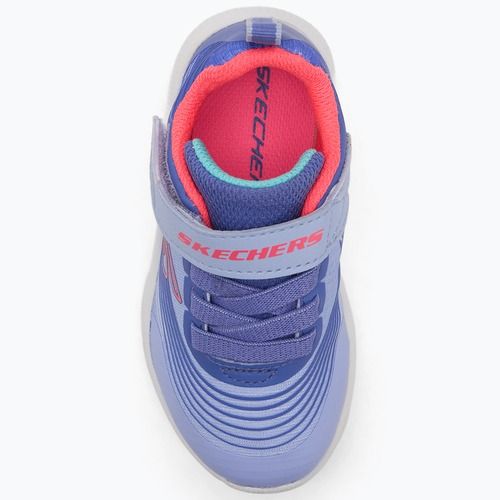 Vaikiški batai SKECHERS Microspec Advance lavender/pink