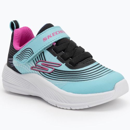 Vaikiški batai SKECHERS Microspec Advance aqua/purple