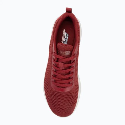 Moteriški batai SKECHERS Bobs Squad Chaos Face Off red