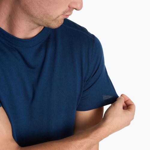 Vyriški termoaktyvūs marškinėliai WOOLCANO Merino 100% TEE0546 tamsiai mėlyni