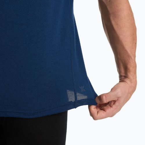 Vyriški termoaktyvūs marškinėliai WOOLCANO Merino 100% TEE0546 tamsiai mėlyni