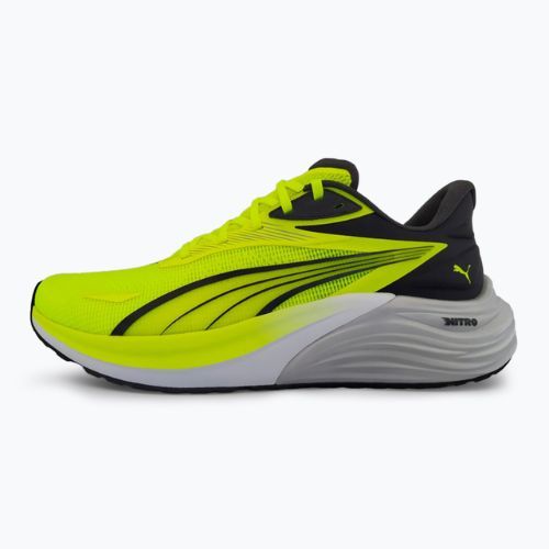 Vyriški bėgimo batai PUMA Electrify Nitro 4 yellow alert/feather gray/puma black